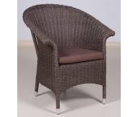 Плетеное кресло РИО жгут 30832-1 ТЕРРАСА Люкс с подушкой