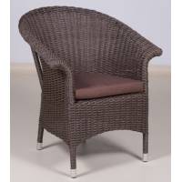 Плетеное кресло РИО жгут 30832-1 ТЕРРАСА Люкс с подушкой