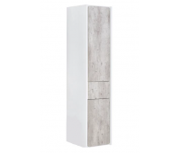 Пенал Roca RONDA, правый, белый глянец/бетон