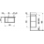 Тумба под раковину Laufen Pro S 60.5*47, боковая полочка слева, белый матовый