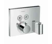 Термостат Hansgrohe ShowerSelect 15765000, для 2 потребителей, с держателем