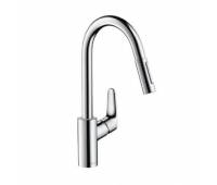 Смеситель для кухни с выдвижным душем Hansgrohe Focus 31815000