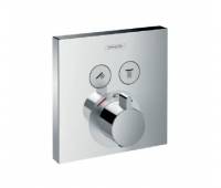 Термостат с двумя запорными вентилями Hansgrohe 15763000 ShowerSelect