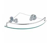 Полка стеклянная угловая Fixsen Style FX-41103A