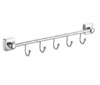 Планка 5 крючков Fixsen Kvadro FX-61305В-5