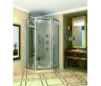 Душ.ограждение AZ4331 L 90*90*200, золото
