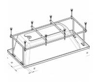 Монтажный комплект к ванне HALL 170*75 см