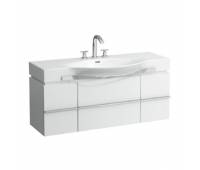 Тумба под раковину Laufen Palace 120, 2 ящика, 2 дверцы, белый глянец