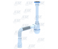 C1015 Сифон Ани 1 1/4 *40 с гибкой трубой 40*40/50