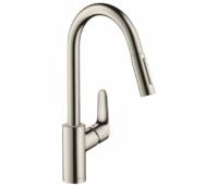 Смеситель для кухни с выдвижным душем Hansgrohe Focus 31815800