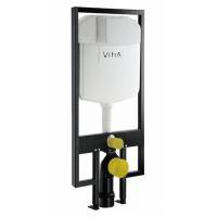 Скрытая система смыва Vitra на 3/6 л, глубина установки 9-12 см