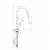 Смеситель для кухни Hansgrohe Focus 31806000