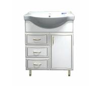 Комплект Тумба CORALL GOLD-70/3 (700*850*320) с раковиной Erica 70