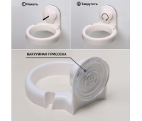 Полка стеклянная угловая Fixsen Gold Bogema FX-78503AG