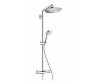 Душевой комплект Hansgrohe 26790000 Croma Select S 280 Air 1jet Showerpipe с термостатом