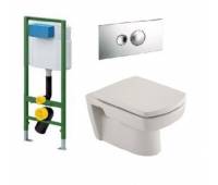 Сет инсталляция 713386 Viega Eco-WC + унитаз Kale BASICS с сиденьем микролифт