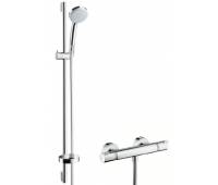 Душевой набор Hansgrohe 27033000 Croma 100 Vario EcoSmart/Ecostat Comfort Combi 0,9 м