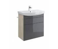 Тумба CERSANIT SMART 70 под раковину CARINA, серый, краска