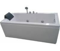 Акриловая ванна Appollo 170x75x60,5 левая