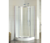 Душевое ограждение без поддона Azario AZ-NNC2231, 90*90, профиль серебро, покрытие Easy clean
