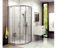 Душевой уголок Blix XP2CP4 -90 R 500 блестящий + Транспарент
