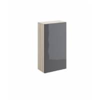 Шкаф Cersanit SMART универсальный, серый, краска