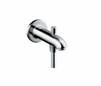 Излив на ванну Hansgrohe 13423000 E 152 мм с переключателем на душ