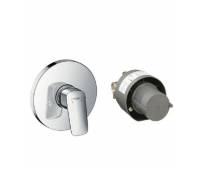 Смеситель для душа Hansgrohe 71666000 Logis (внешняя+скрытая часть)