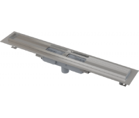 APZ1101-300 Водоотводящий желоб с порогами для перфорированной решетки, с вертикальным стоком (сталь)