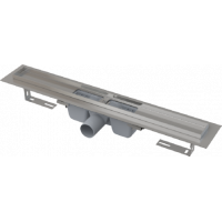 APZ1-300 Водоотводящий желоб с порогами для перфорированной решетки, с горизонтальным стоком (сталь)