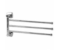Полотенцедержатель рога тройные Fixsen Kvadro FX-61302A-3