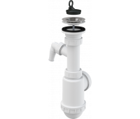 Сифон для мойки с нержавеющей решеткой Alcaplast A441P-DN50/40
